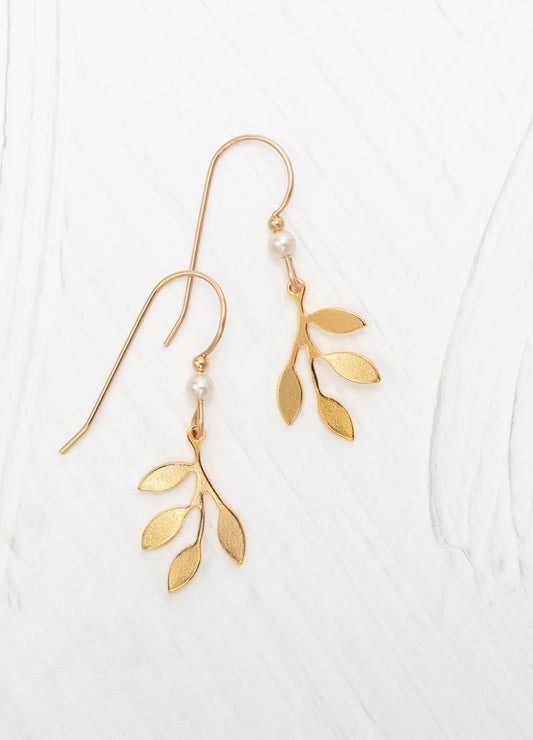Holly Yashi Signature Earrings Gold