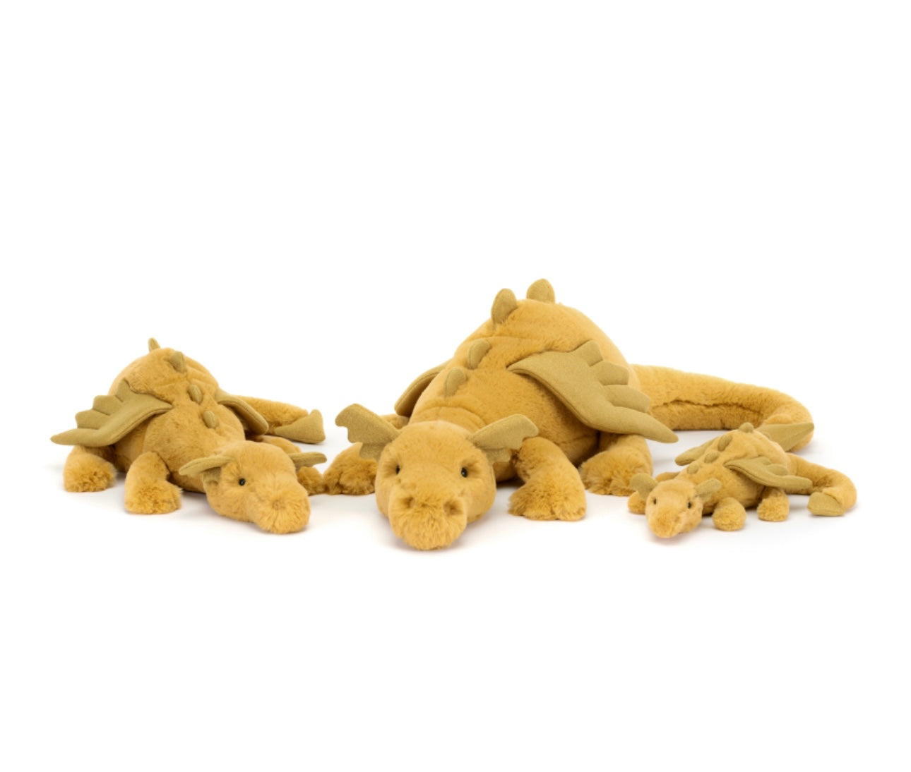 JellyCat Huge Golden Dragon