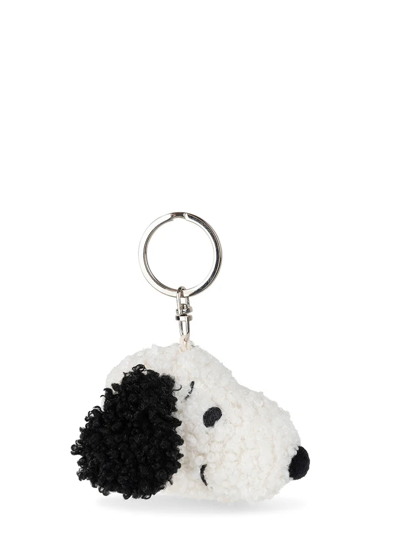 Peanuts Snoopy Tiny Teddy Cream Keychain