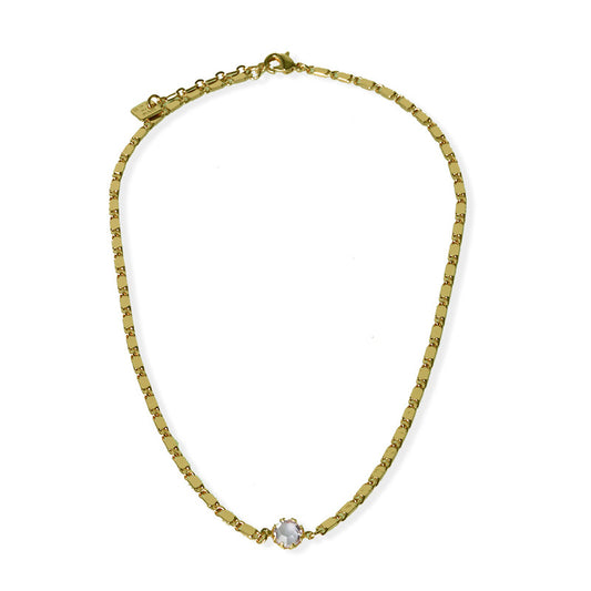 jj+rr Lina Choker Gold Necklace