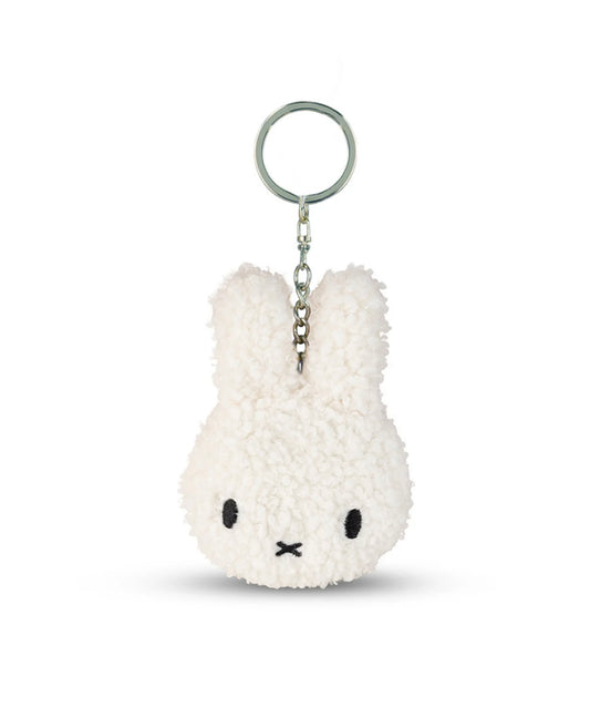 Miffy Flat Teddy Keychain Cream