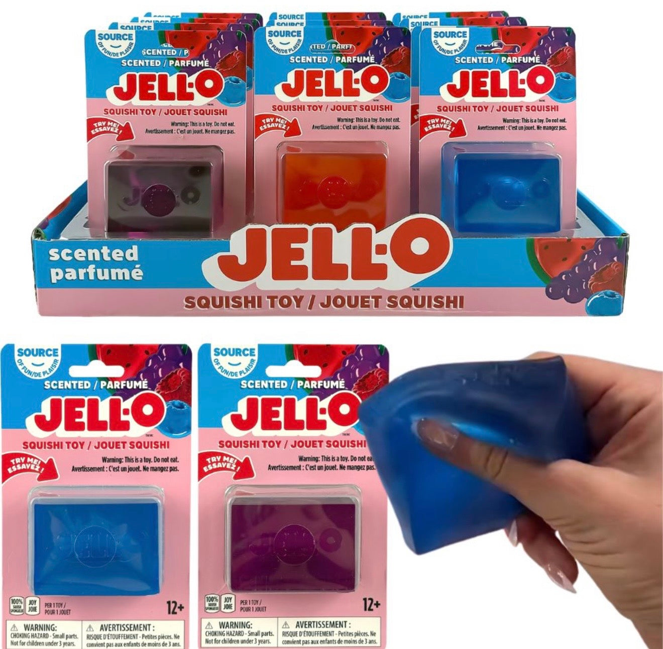 Jell-O Scented Squishi Toy