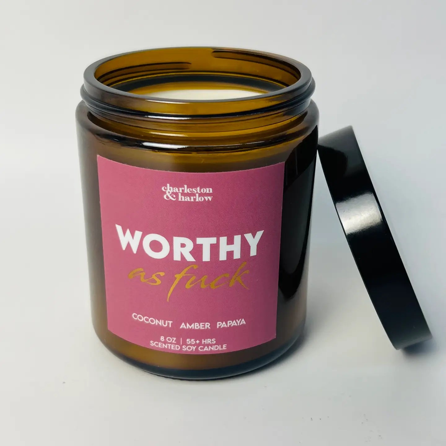 Charleston & Harlow Worthy As F Soy Candle