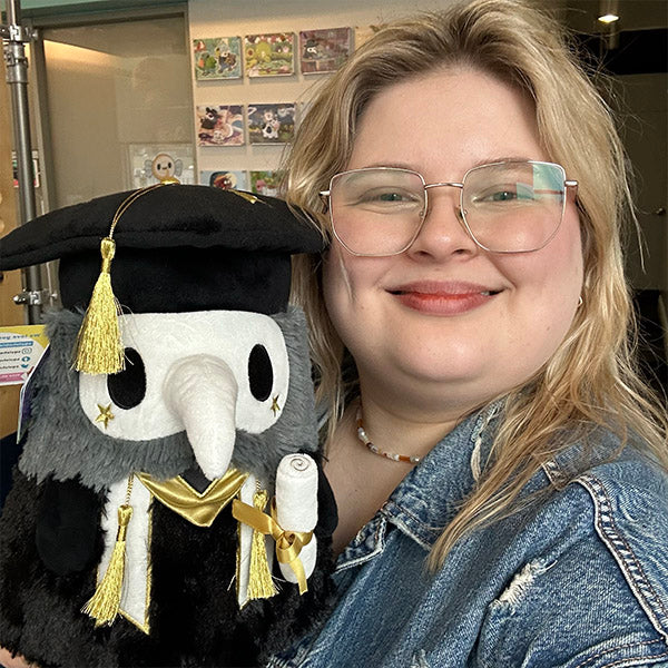 Squishable Mini Graduation Plague Doctor