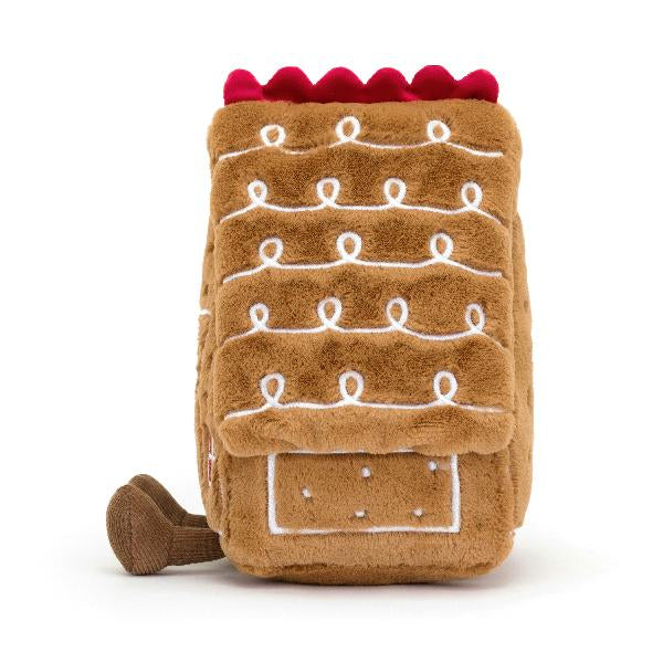 JellyCat Amuseables Gingerbread House