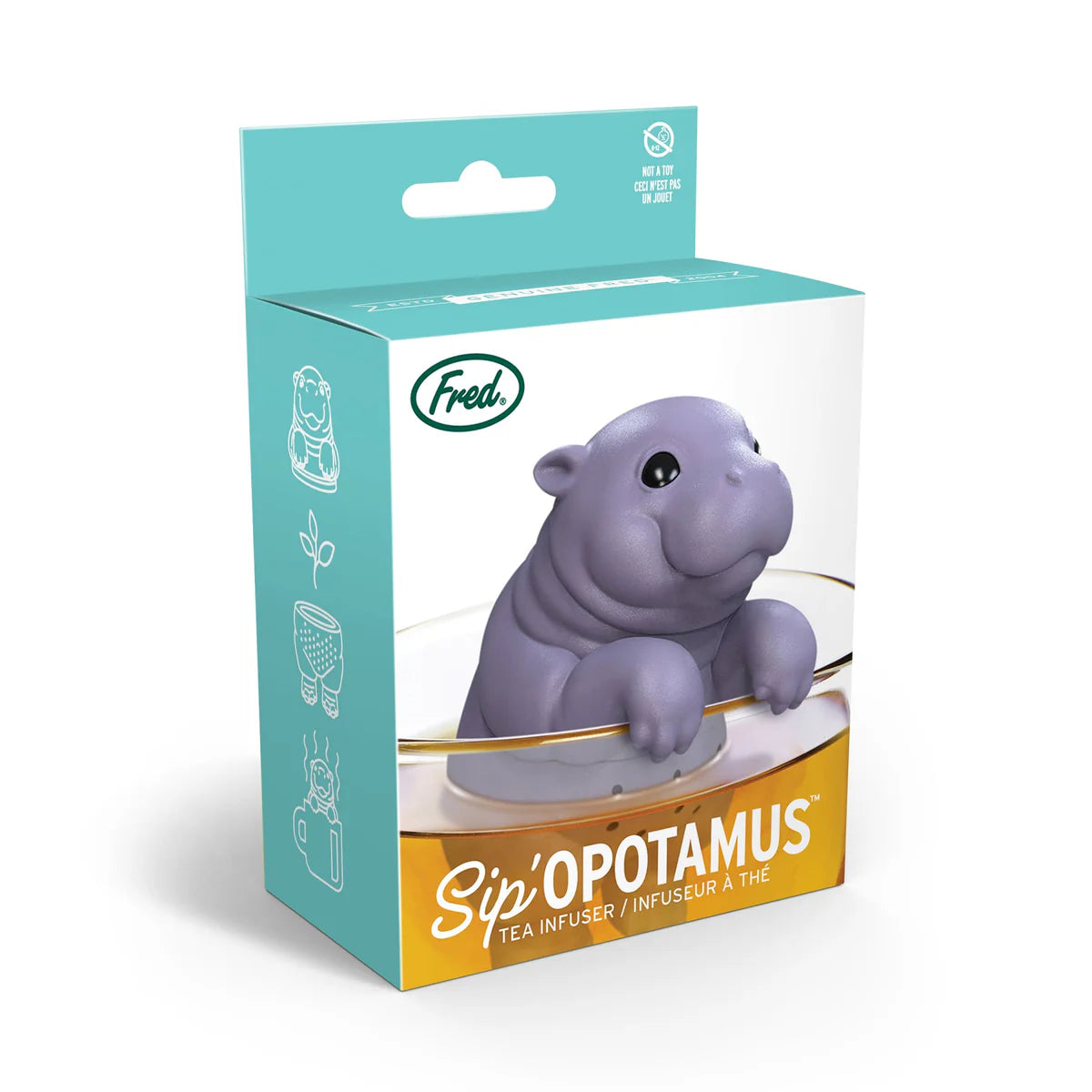 Fred & Friends Sip’opotamus Tea Infuser