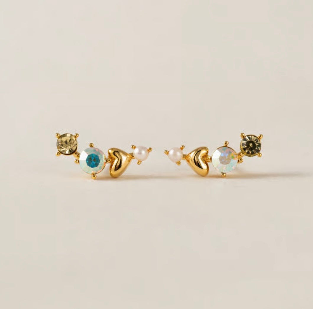 Lover’s Tempo Amorette Climber Earrings