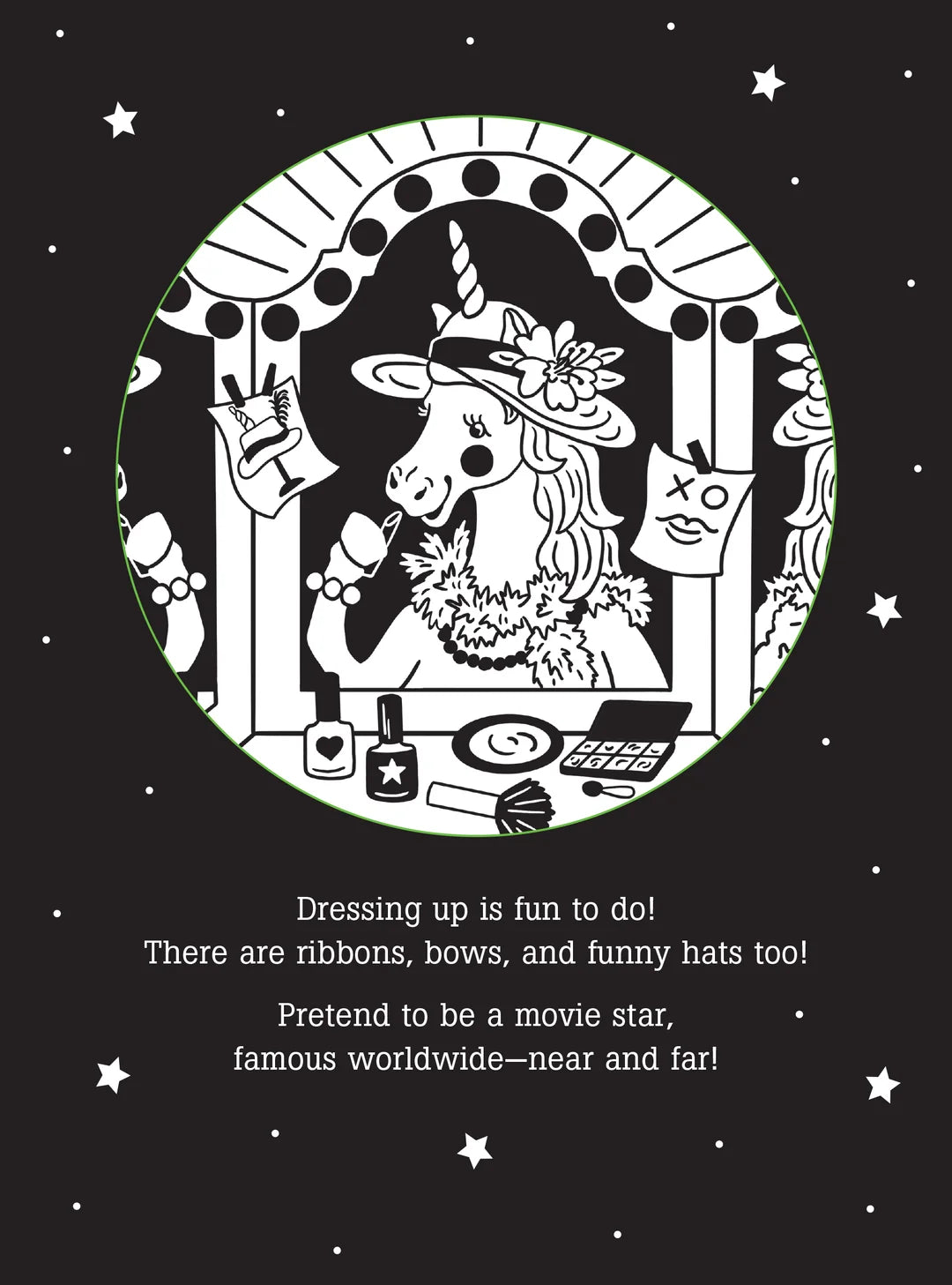 Bedtime Shadow Book Unicorn’s Magical Day