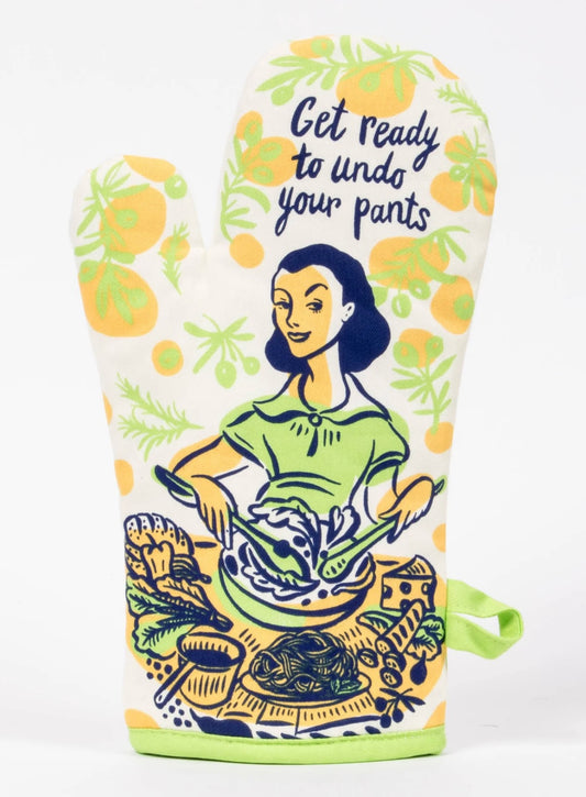 Blue Q Oven Mitt Get Ready To Undo Your Pants