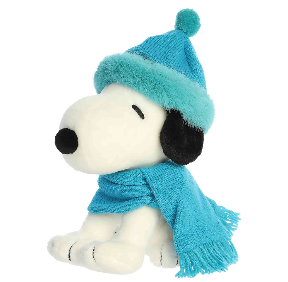 Snoopy With Winter Scarf