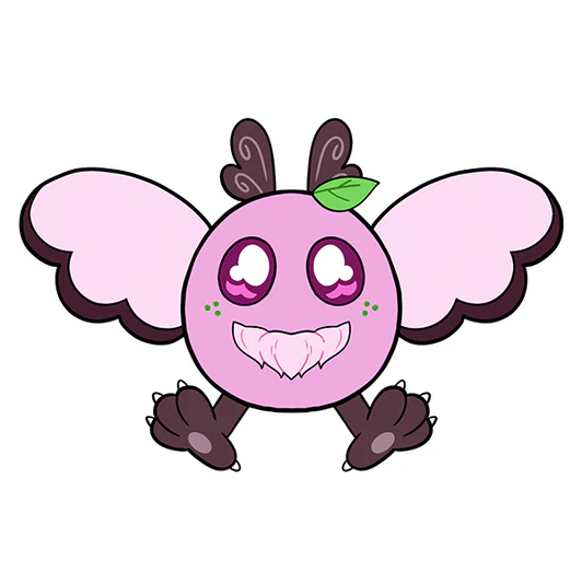 Squishable Mini Sakura MothMan