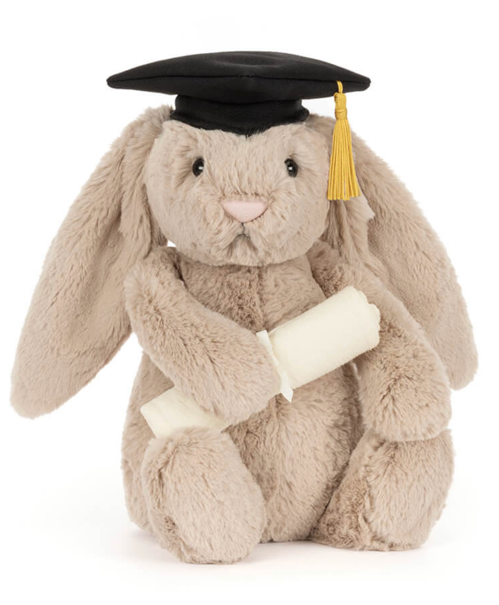 Jellycat Bashful Bunny Graduation Outfit