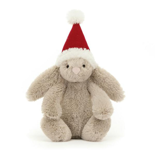 JellyCat Bashful Christmas Bunny Decoration