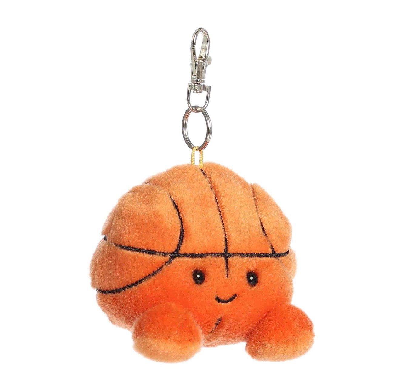 Palm Pals Hoops Basketball Clip On Keychain