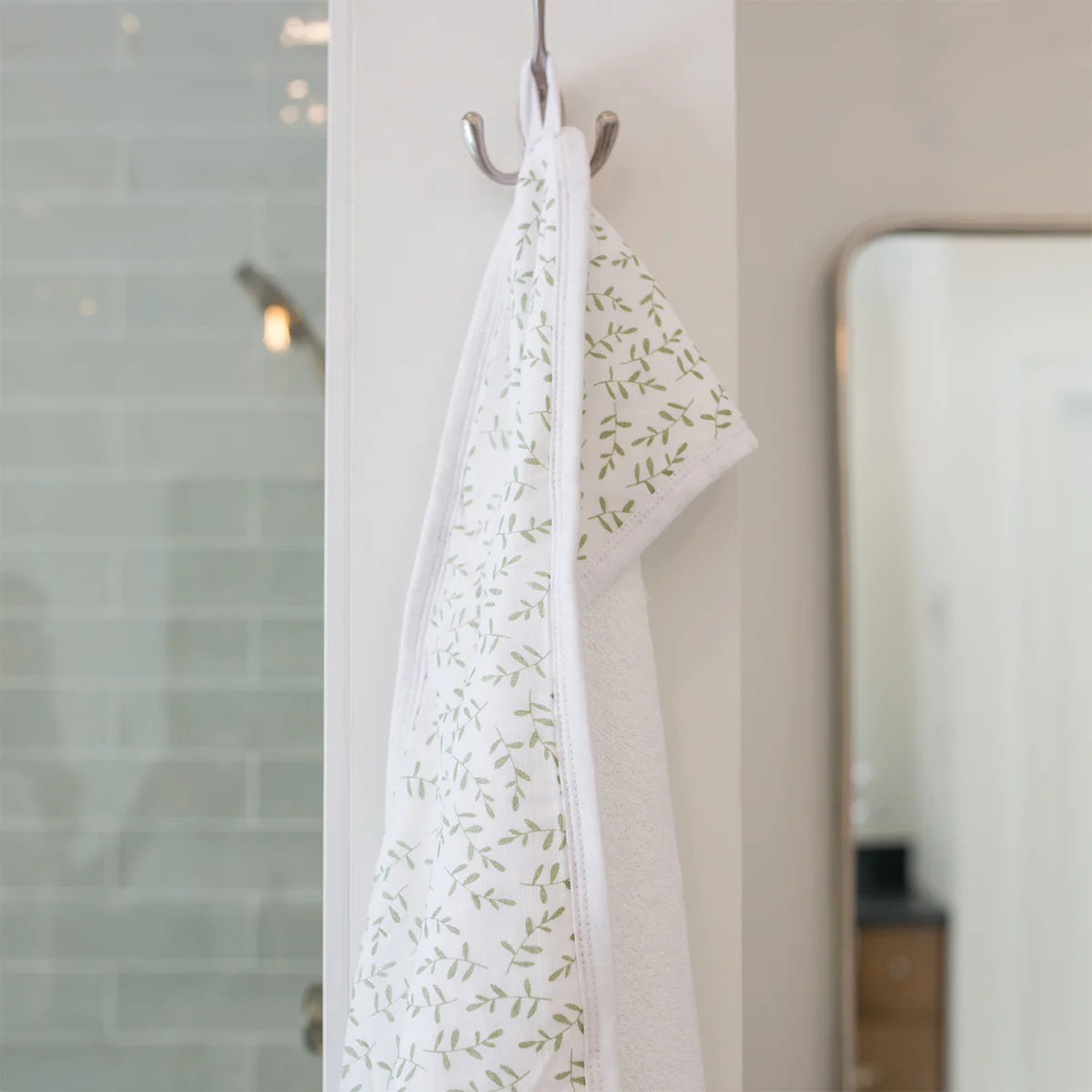 Greenery Hooded Towel