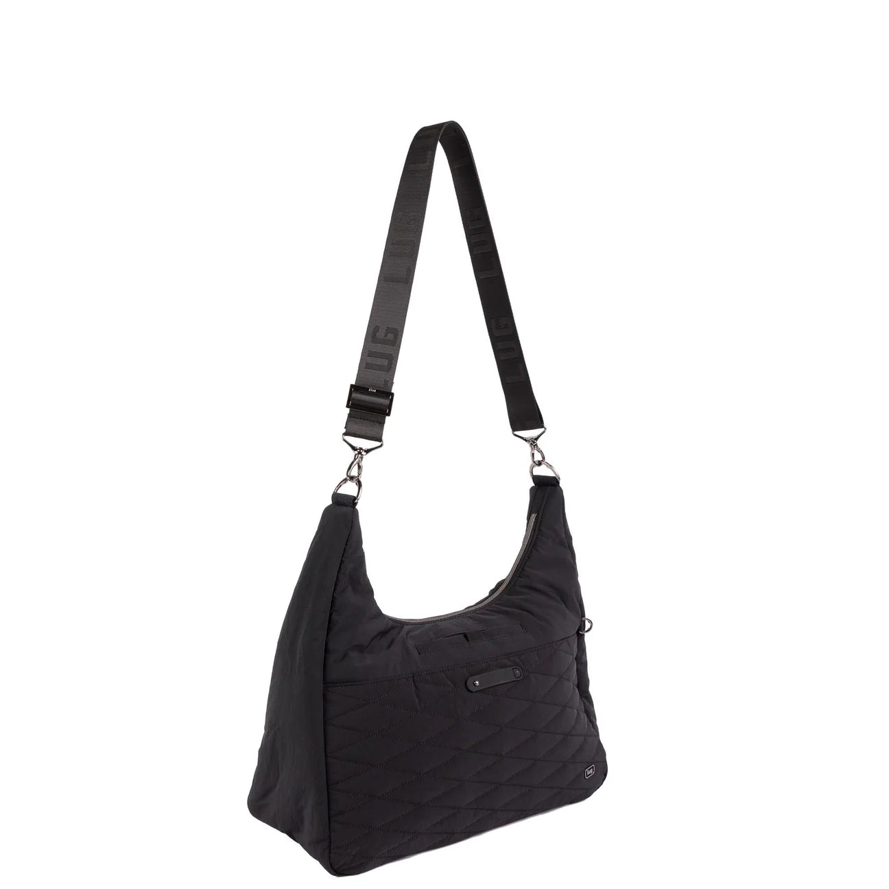 Lug Balsa Large Hobo Bag Black
