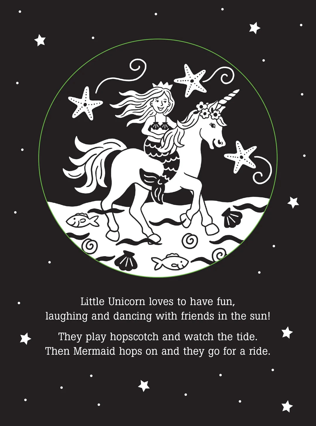 Bedtime Shadow Book Unicorn’s Magical Day