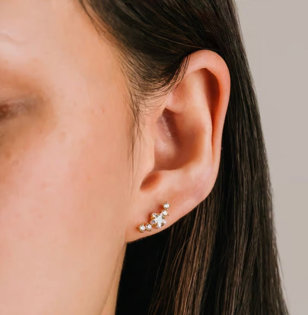 Lover’s Tempo Stargazer Climber Earrings