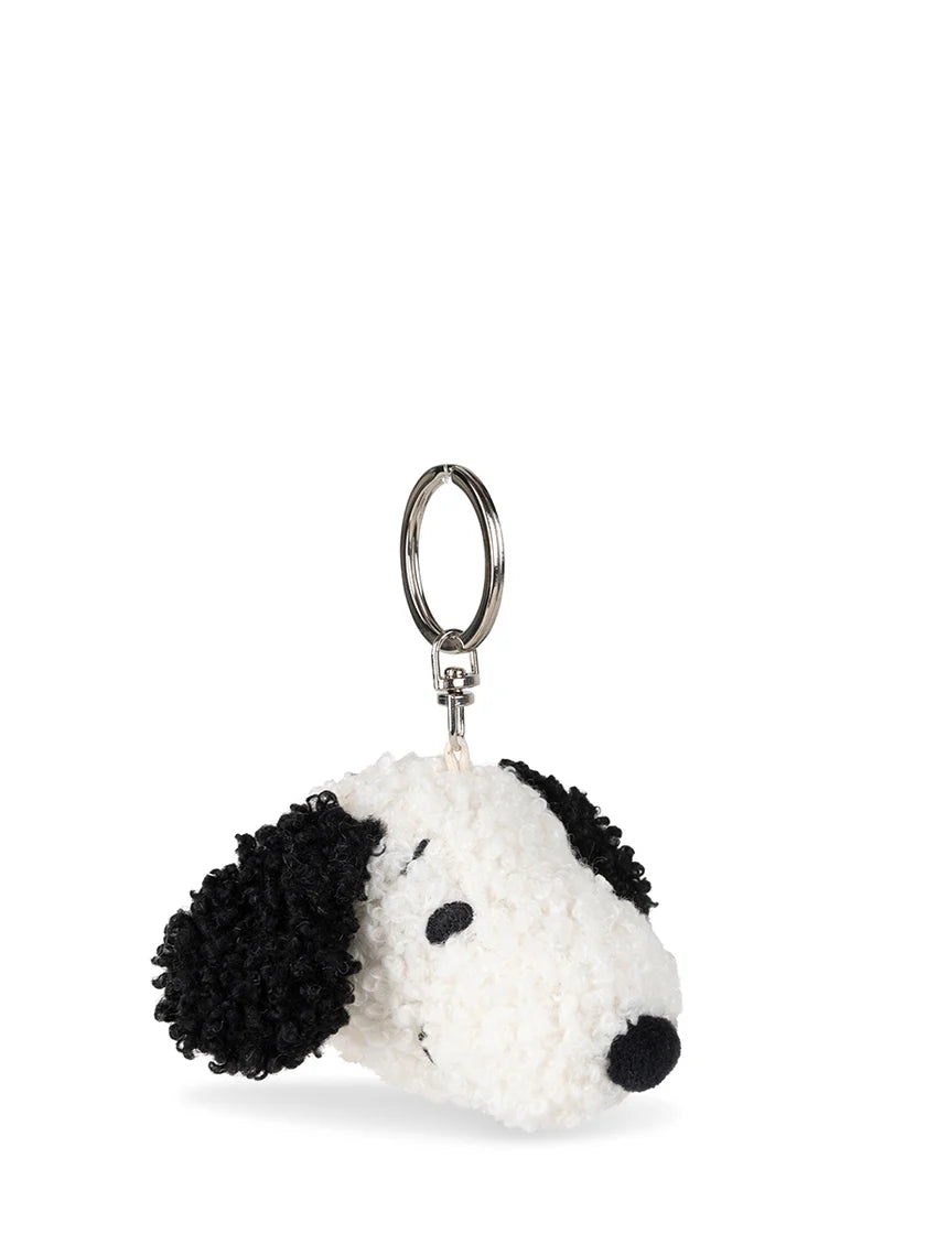 Peanuts Snoopy Tiny Teddy Cream Keychain