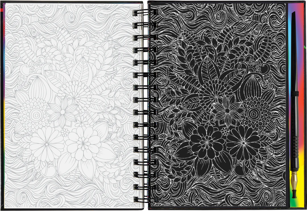 Scratch & Sketch Extreme Flowers