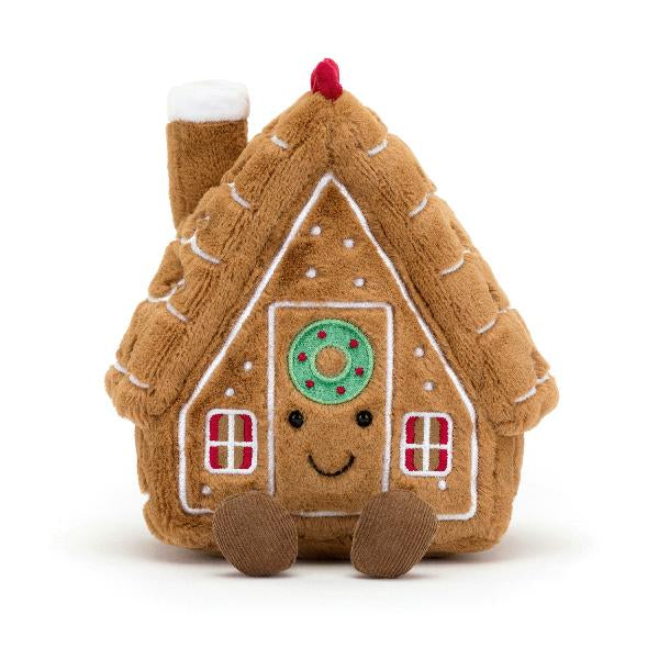 JellyCat Amuseables Gingerbread House