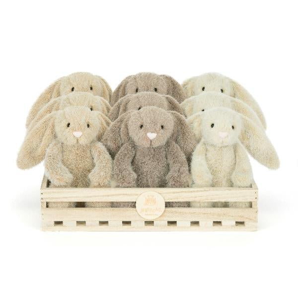 新品　ジェリーキャット　Fawn Flufflet Bunny バニー JellyCat Fawn Flufflet Bunny – La Di Da Boutique