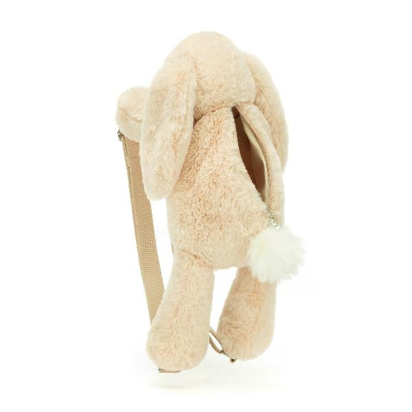 JellyCat Smudge Rabbit Backpack Bag