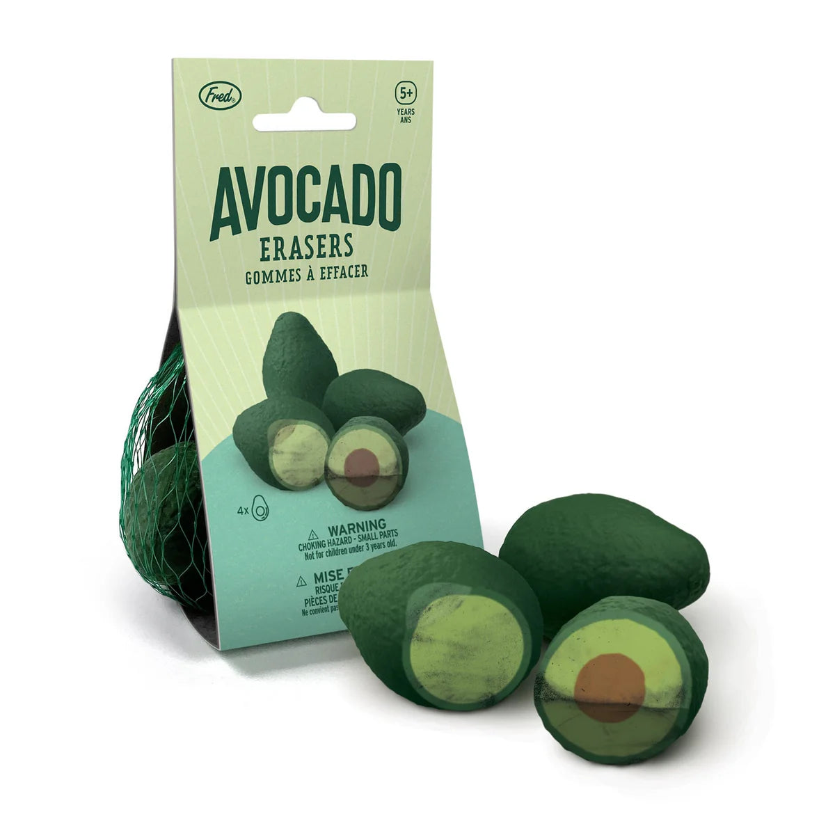 Fred & Friends Avocado Erasers