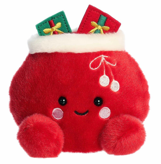 Palm Pals Velvet Santa Bag