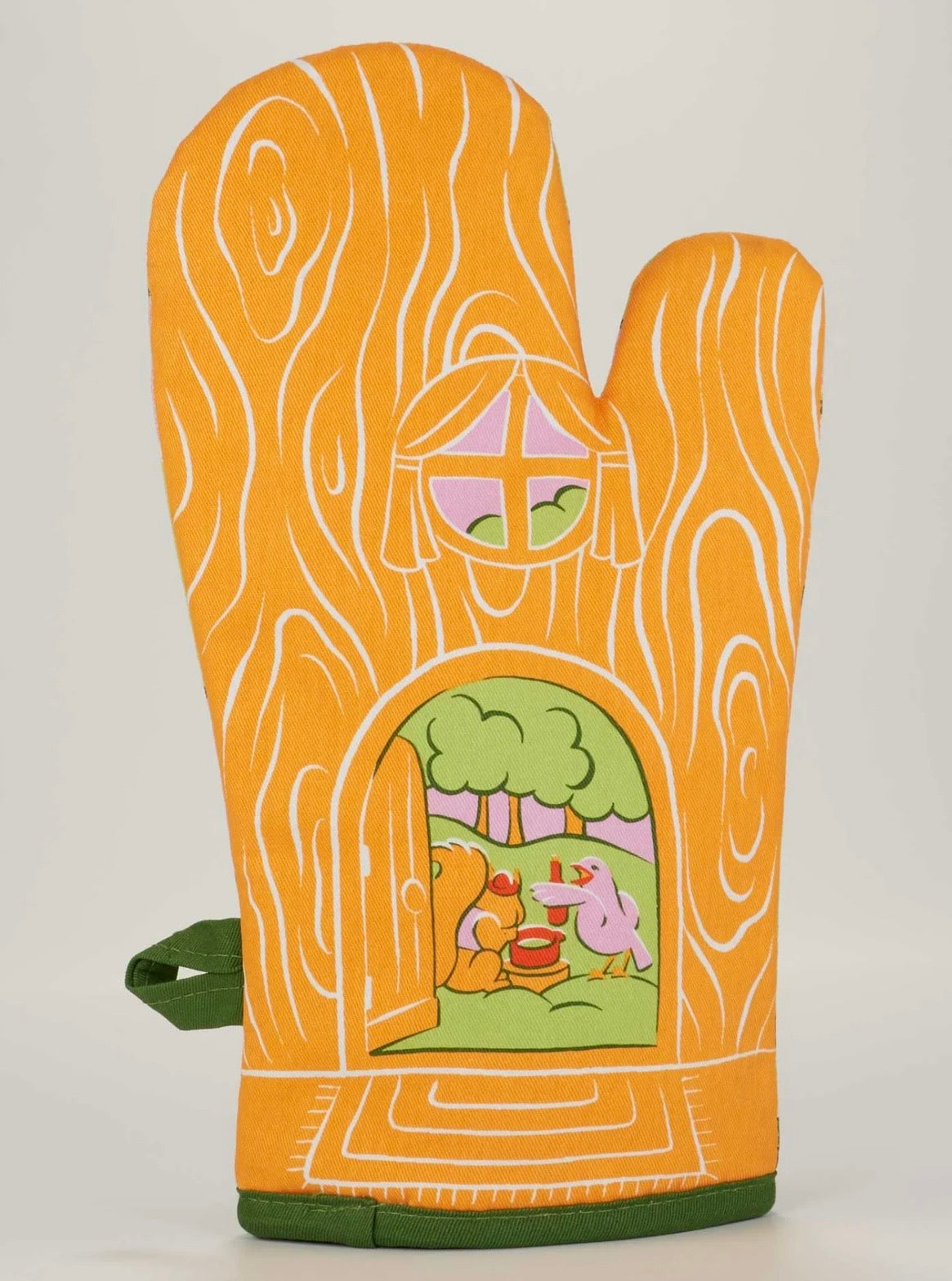 Blue Q Oven Mitt Wine In My Mouth