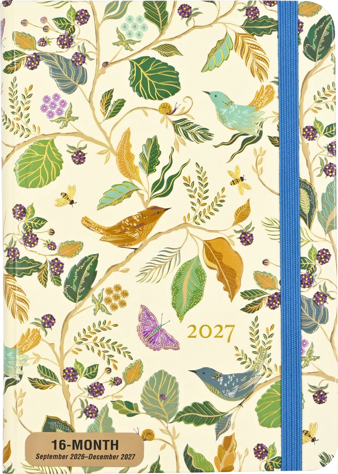2027 Birds & Berries Weekly Planner