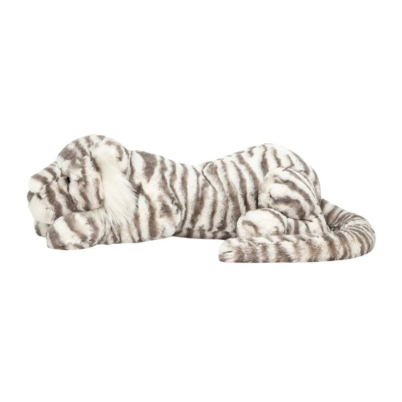 JellyCat Sacha Snow Tiger Little