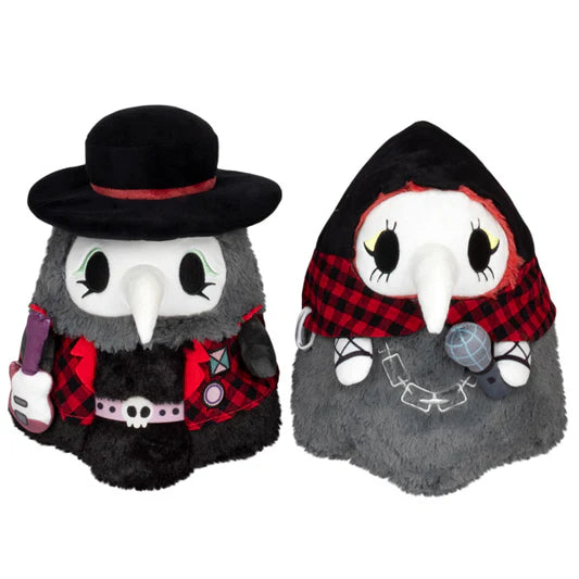 Squishable Mini Punk Rock Plague Doctor & Nurse Set