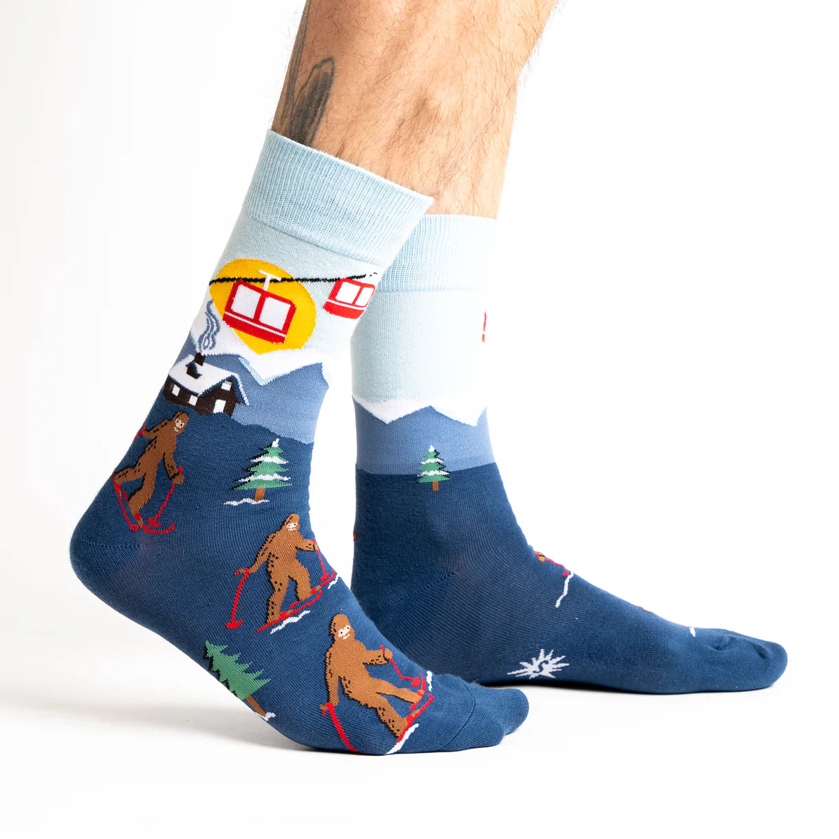 Sock it to Me Men’s Hit the Slopes Crew Socks
