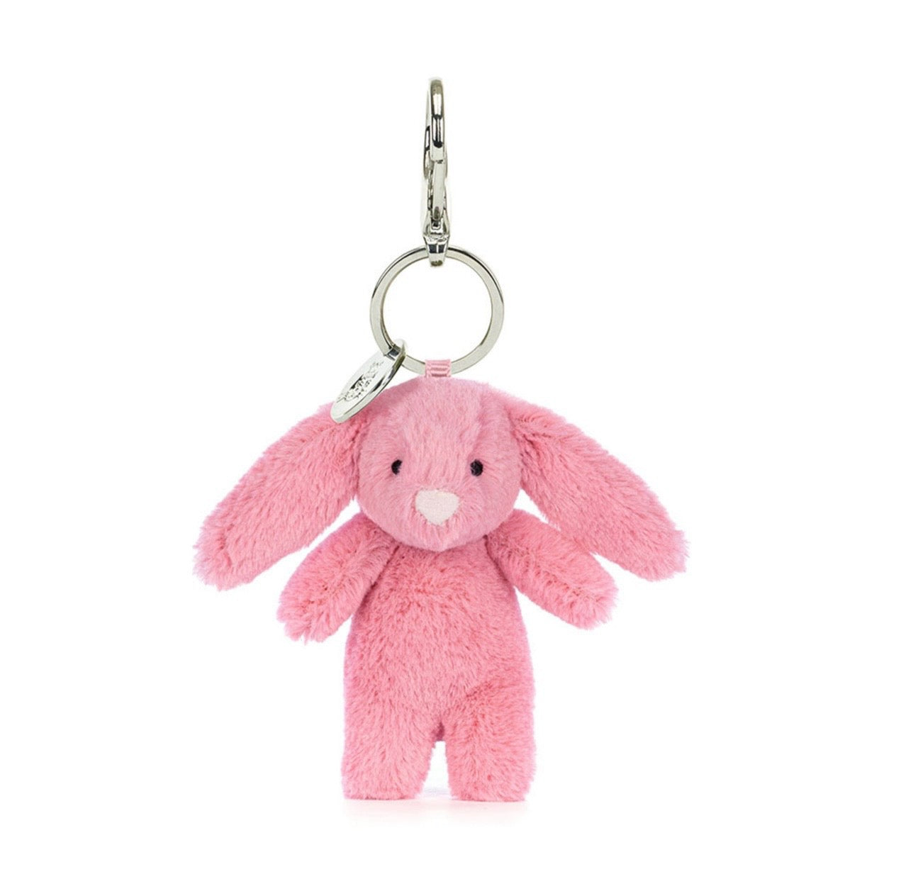 JellyCat Bashful Bunny Pink Bag Charm