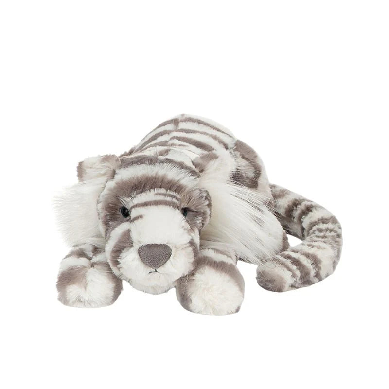 JellyCat Sacha Snow Tiger Little