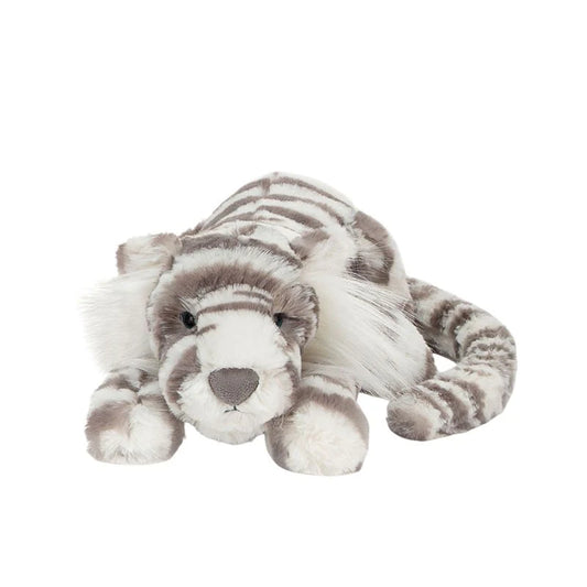 JellyCat Sacha Snow Tiger Little