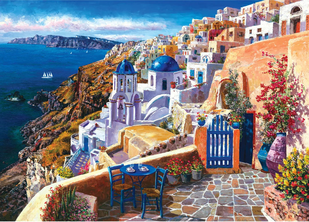 Peter Pauper Santorini Puzzle 1000pc