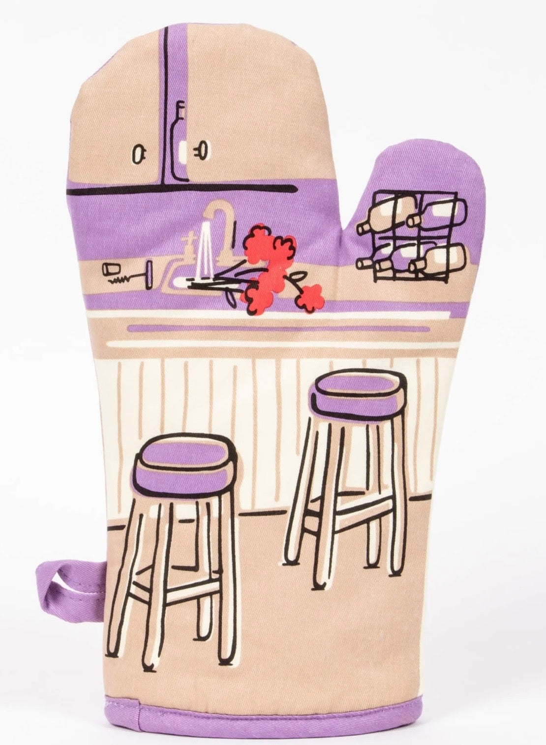 Blue Q Oven Mitt I’m Drunk