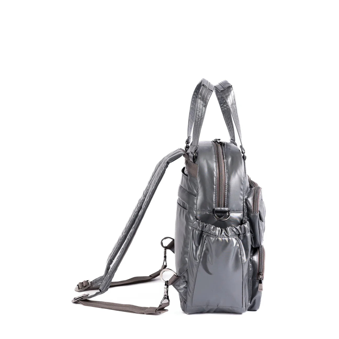 Lug Mini Convertible Puddle Jumper Metallic Grey