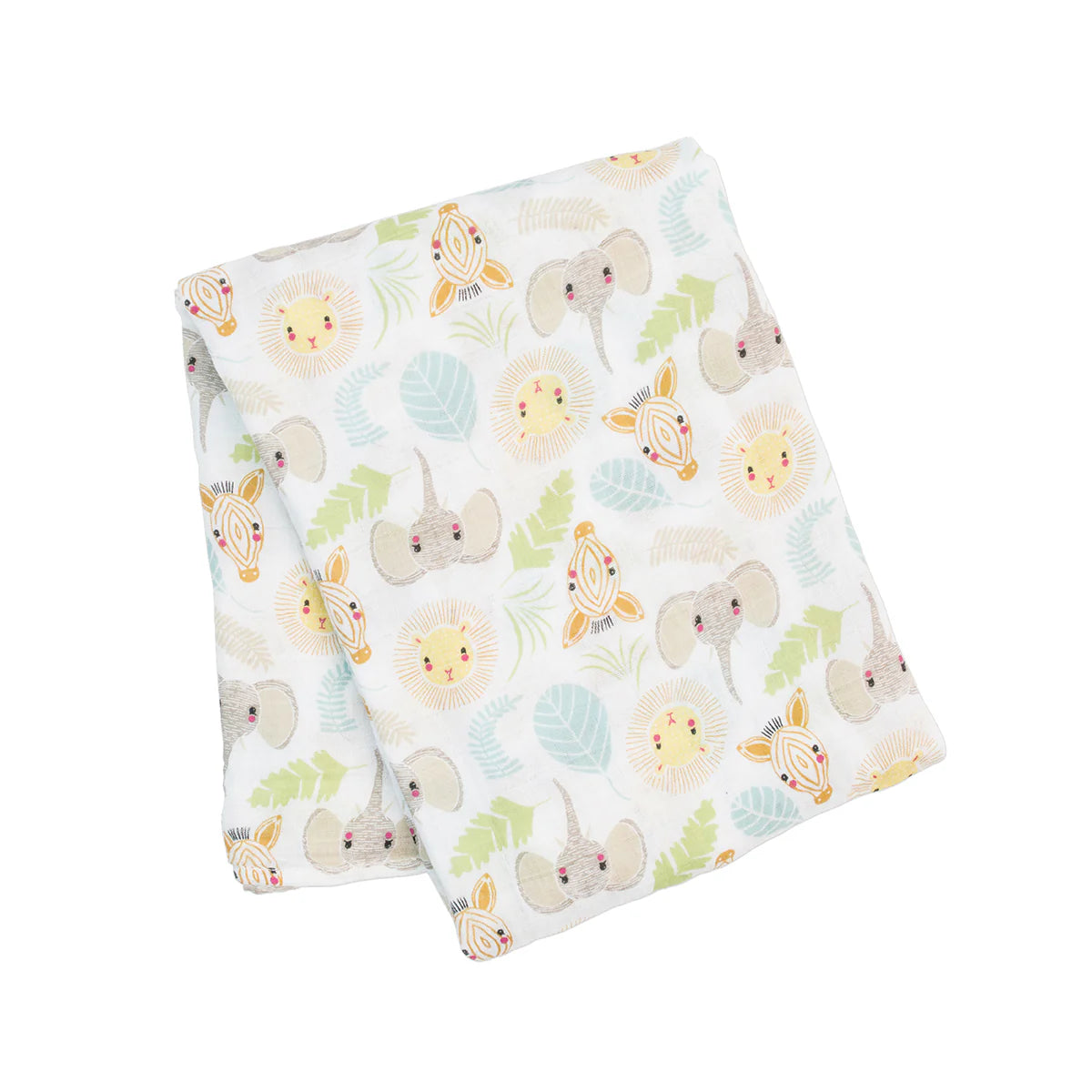 Lulujo Jungle Safari Swaddle Blanket