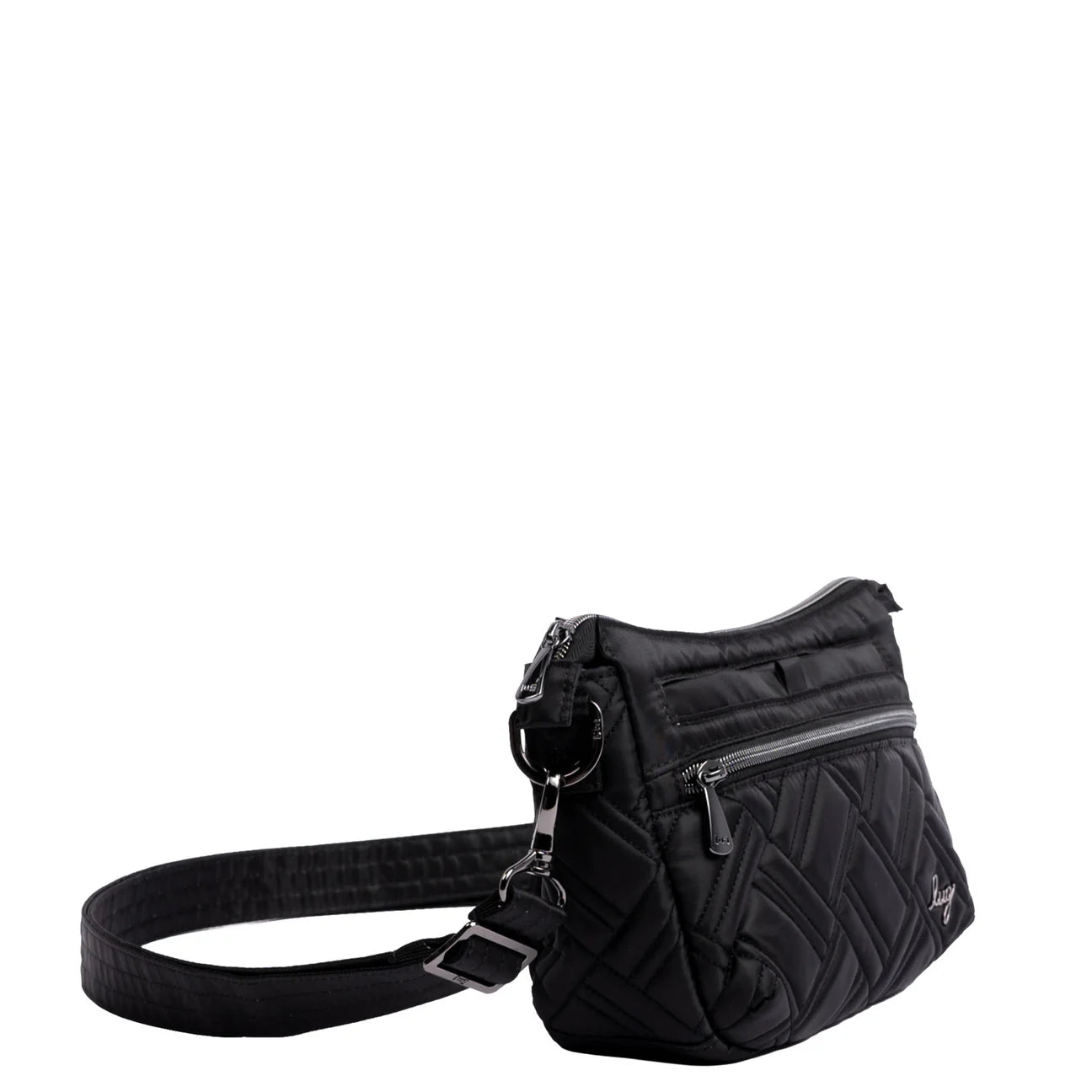 Lug Dash Crossbody Bag Black