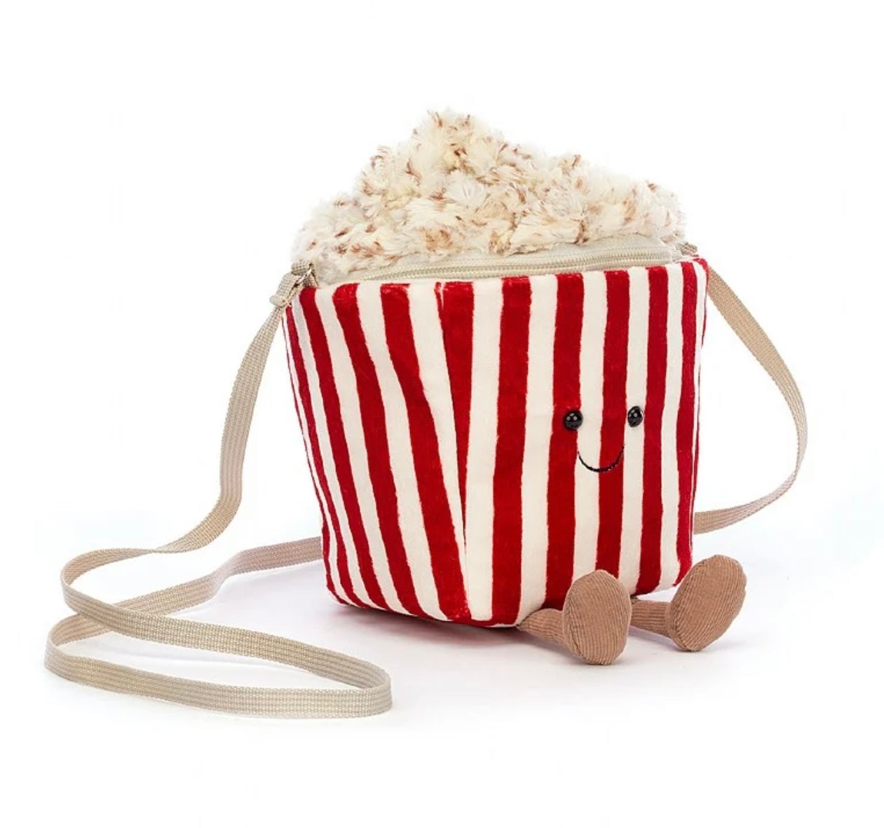 JellyCat Amuseable Popcorn Bag