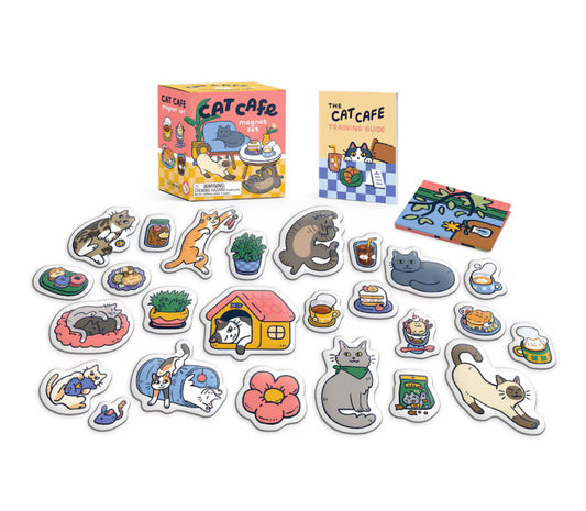 Running Press Cat Cafe Magnets