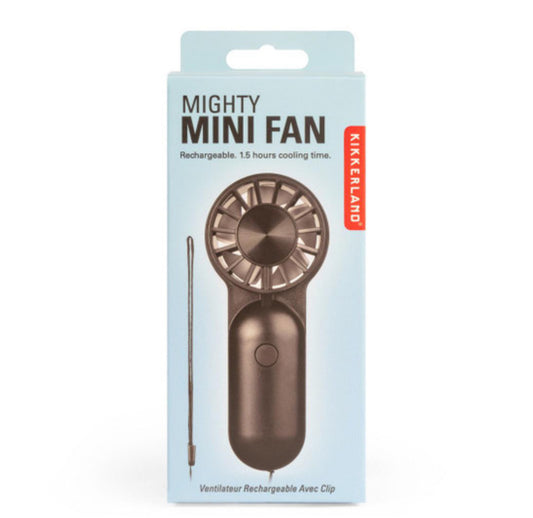 Kikkerland Mini Fan