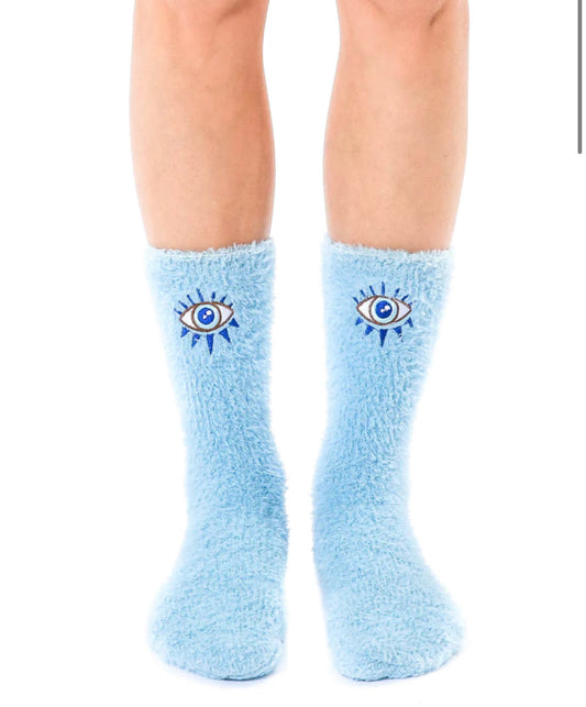 Living Royal Fuzzy Crew Socks