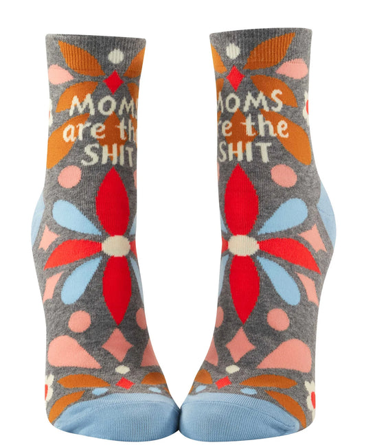 Blue Q Moms Are The Shit Womens Ankle Socks