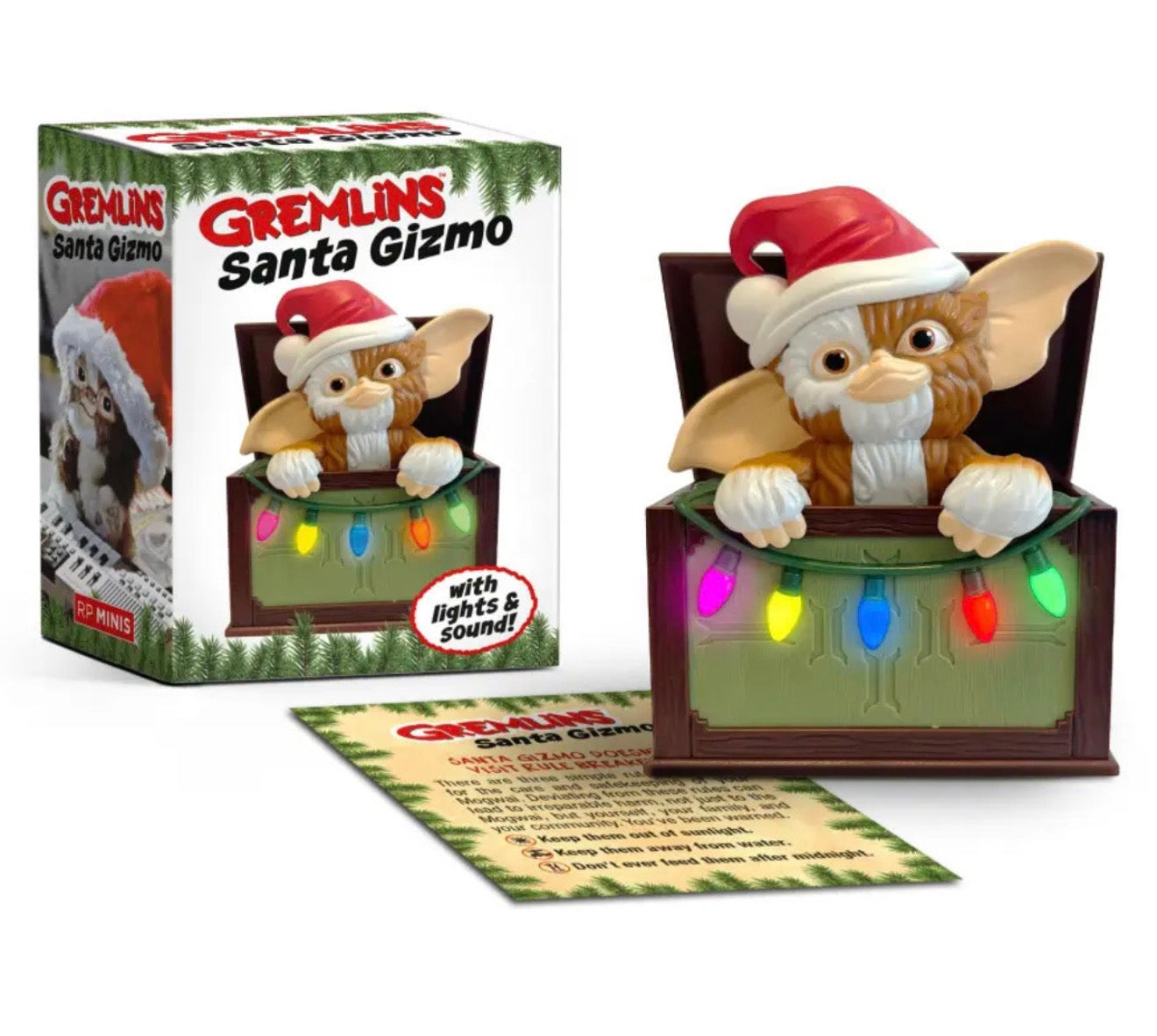 Running Press Gremlins: Santa Gizmo: With Lights and Sound! Mini Kit