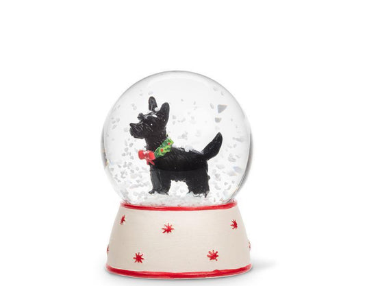 Small Scottie Dog Snow Globe