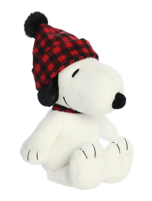 Snoopy Winter Plaid